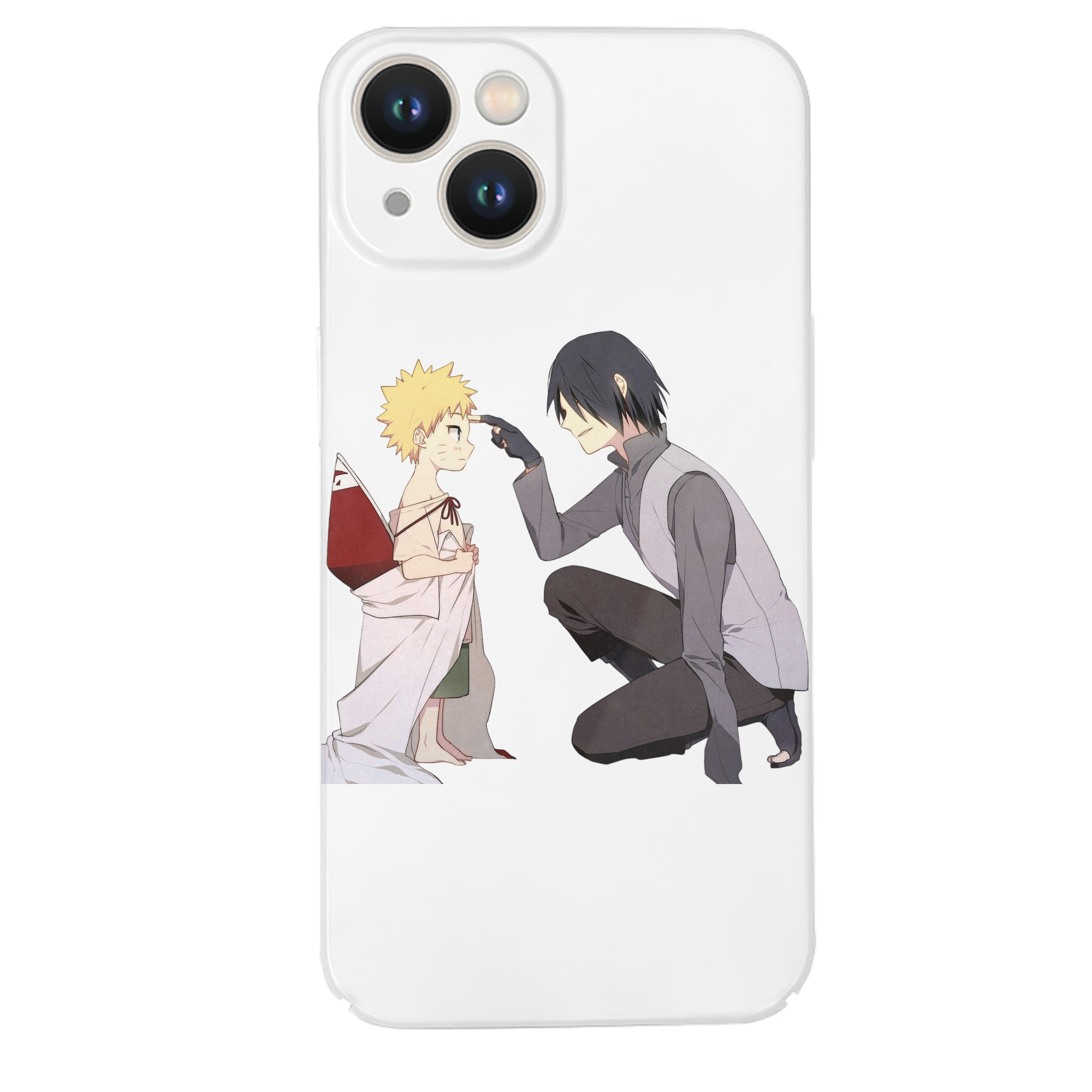 （画像用） NARUTO -ナルト- うちは サスケ Uchiha Sasuke 【iPhone 14シリーズ対応】ハードケース